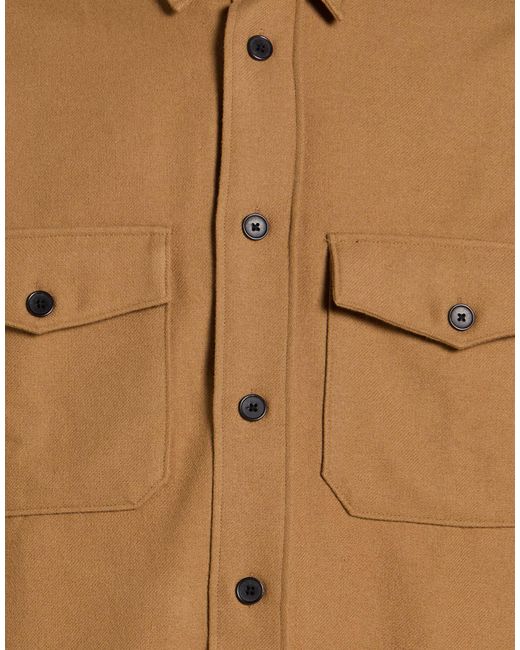 Edition10 Brown Shirts for men