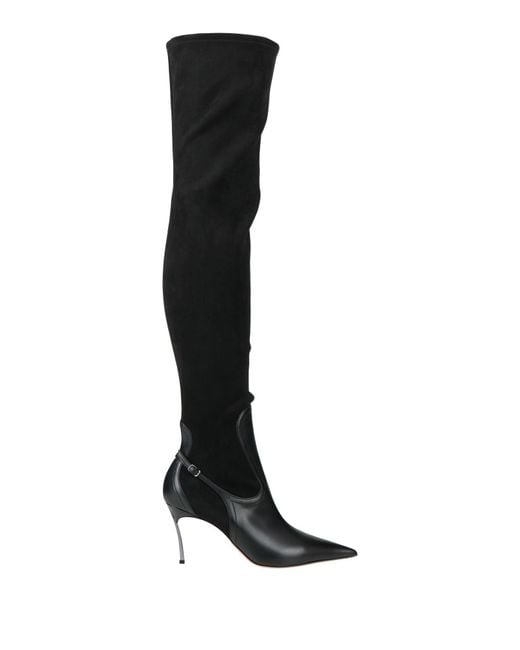 Casadei Black Boot Synthetic Material