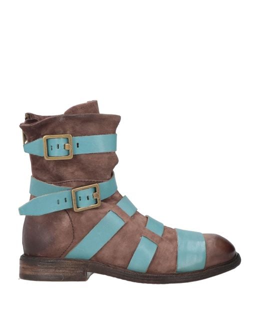 A.s.98 Blue Ankle Boots