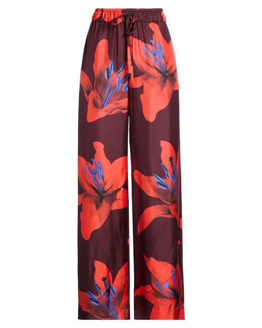 McQueen Red Trouser
