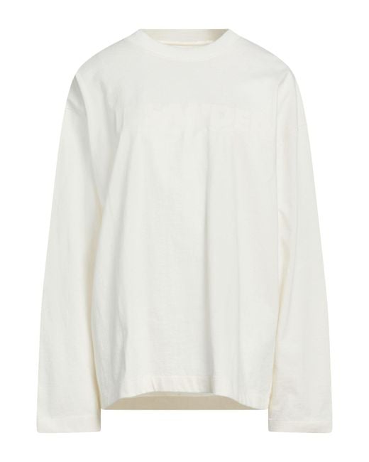 Jil Sander White T-Shirt Cotton