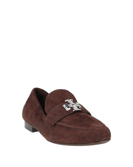 Tory Burch Brown Chocolate Loafers Leather