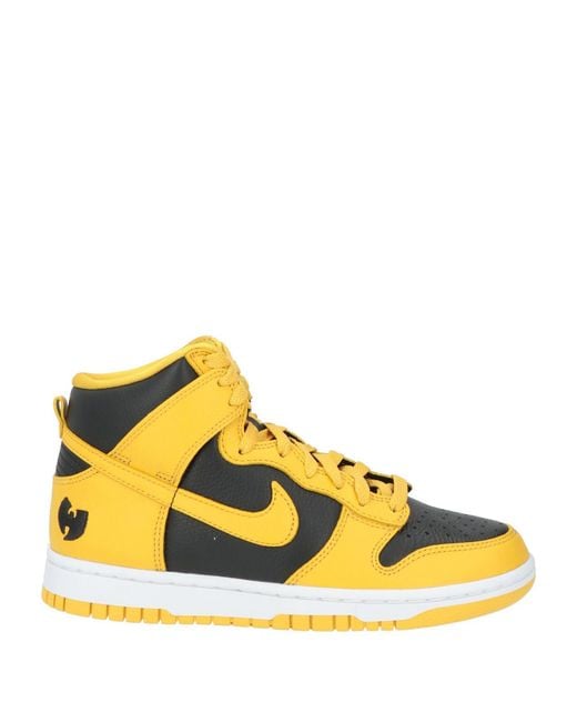 Nike Yellow Sneakers Leather for men