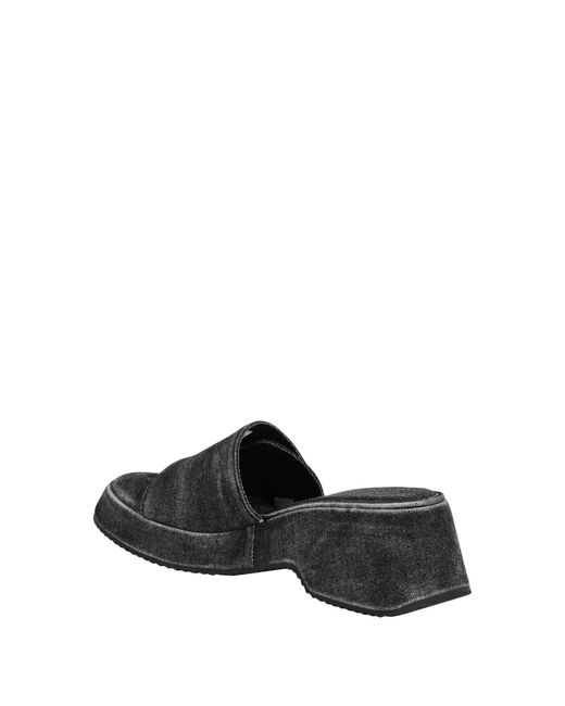 DIESEL Black Sandals