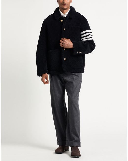 Thom Browne Black Shearling & Teddy for men