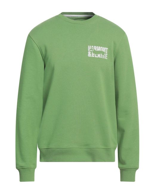 Harmont & Blaine Green Sweatshirt for men