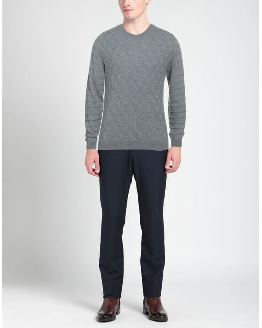 Alpha Studio Gray Jumper for men