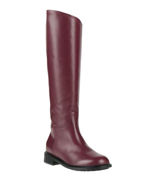 Emporio Armani Purple Boot