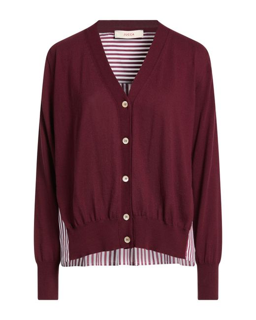 Cardigan di Jucca in Purple