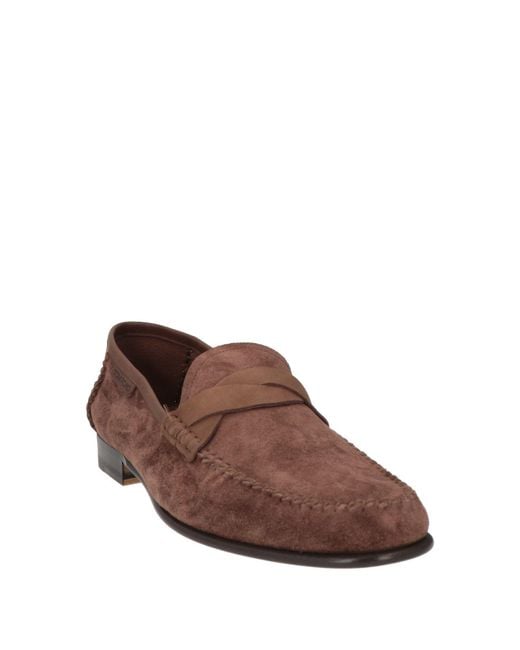 Tom Ford Brown Loafers Calfskin for men