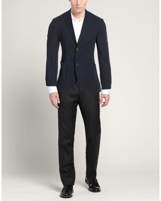 Montedoro Blue Blazer Polyester for men