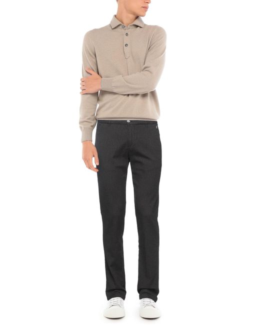 Camouflage AR and J. Gray Pants Cotton, Elastane for men
