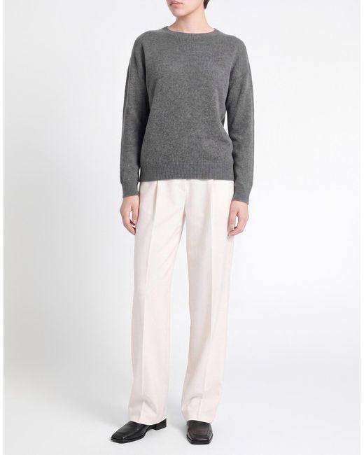 AROVESCIO Gray Sweater Cashmere