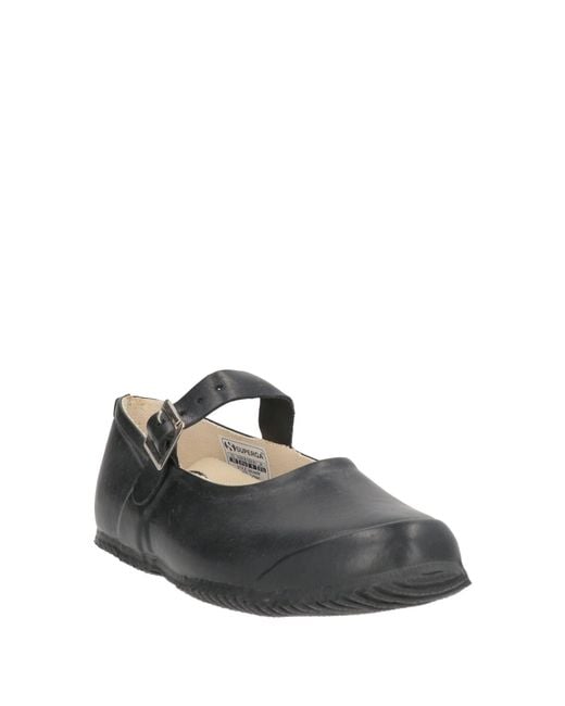 Superga Gray Ballet Flats