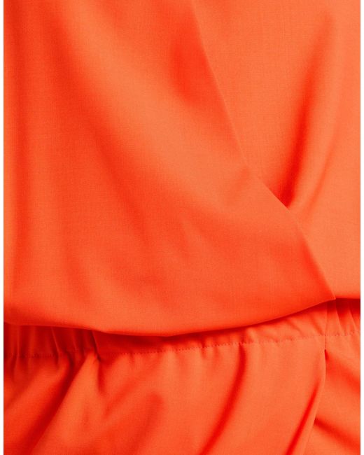 Alysi Red Crème Jumpsuit Virgin Wool, Elastane