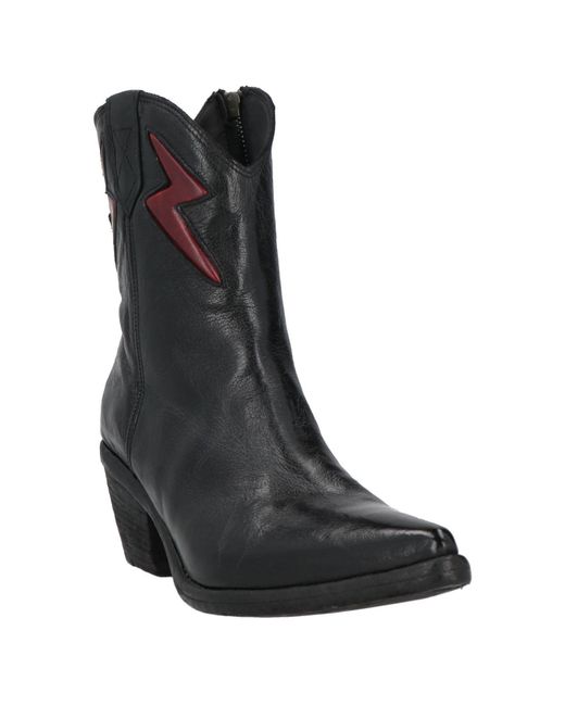 Fauzian Jeunesse Black Ankle Boots