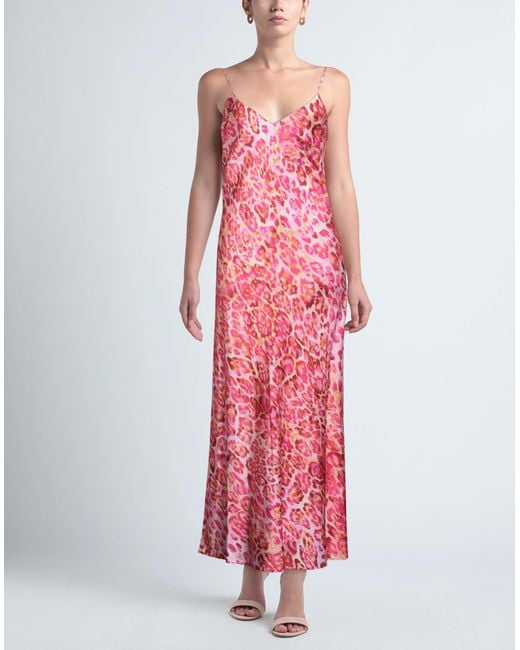 Clips Pink Maxi-Kleid