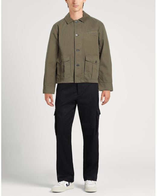 Officine Generale Green Jackets for men