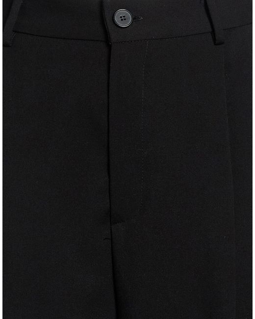 ViCOLO Black Pants Polyester, Viscose, Elastane