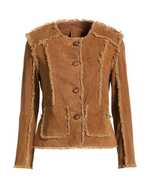 Bully Brown Jacket Leather