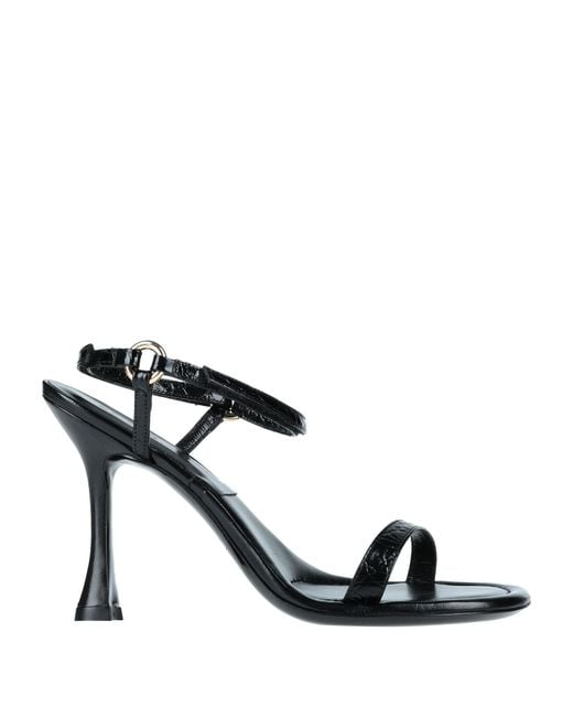 By Far Black Sandals