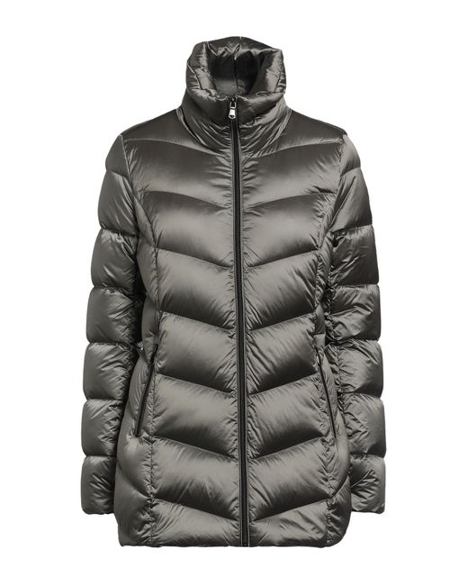 GRETHA Milano Gray Pufferjacke & Daunenjacke