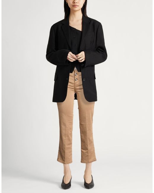 Liu Jo Natural Pants Cotton, Polyester, Elastane
