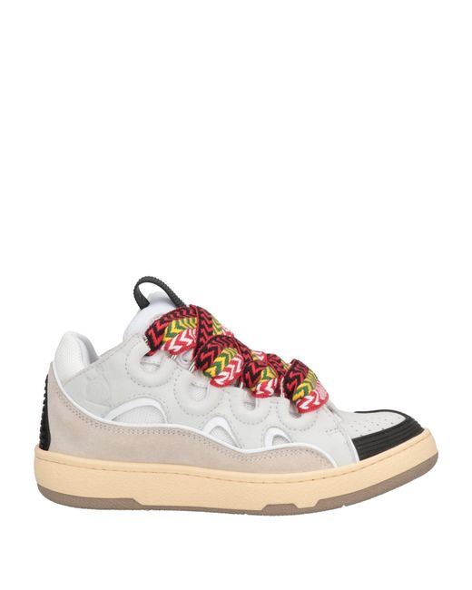 Lanvin Pink Sneakers Leather