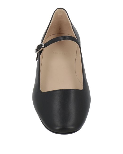 Theory Black Ballet Flats