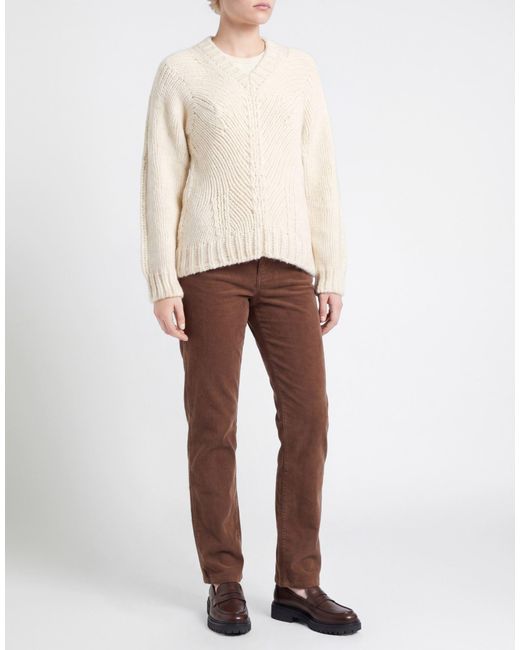 Jil Sander Natural Ivory Sweater Virgin Wool, Alpaca Wool