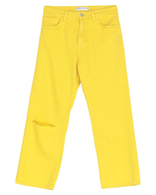 ICON DENIM Yellow Jeans