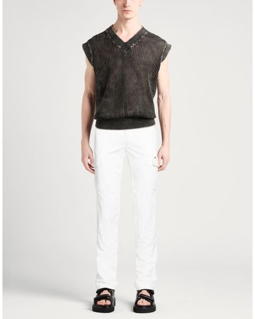 Mason's White Trouser for men