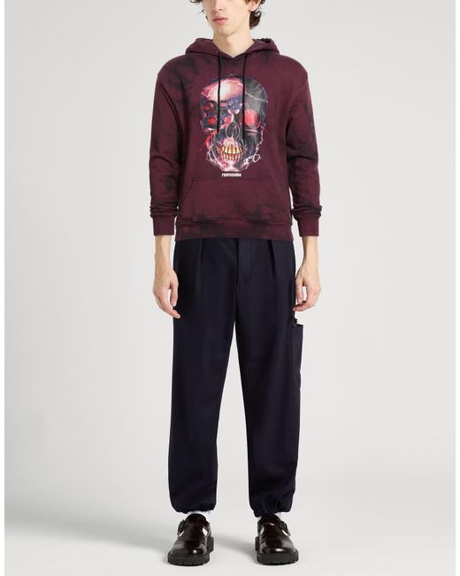 Propaganda Purple Sweatshirt Cotton for men