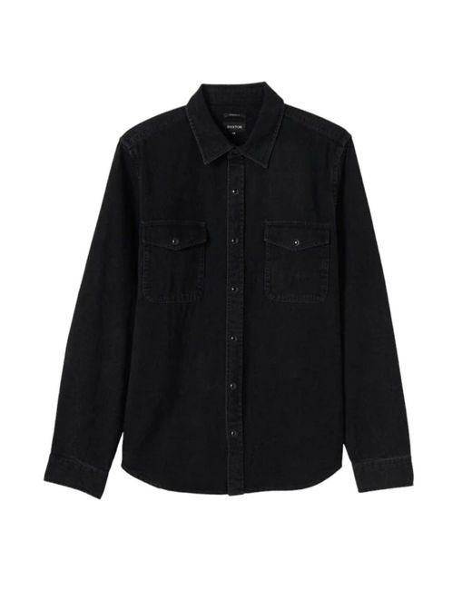 Chemise en jean Brixton pour homme en coloris Black