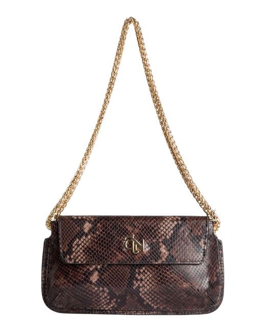 DORIS NÉRÉE Brown Dark Handbag Calfskin