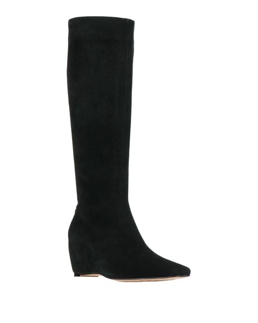 NORA New York Black Boot Leather