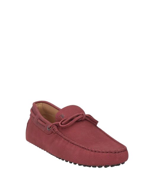 Tod's Mokassin in Red für Herren