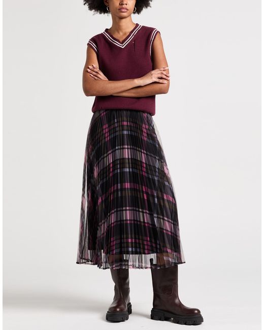 Twinset Black Midi Skirts