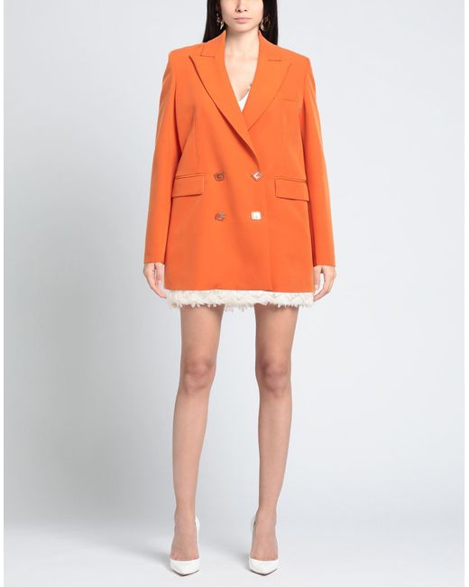 Gaelle Paris Orange Blazer