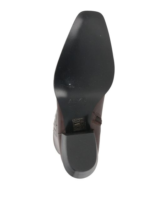 Alysi Brown Ankle Boots