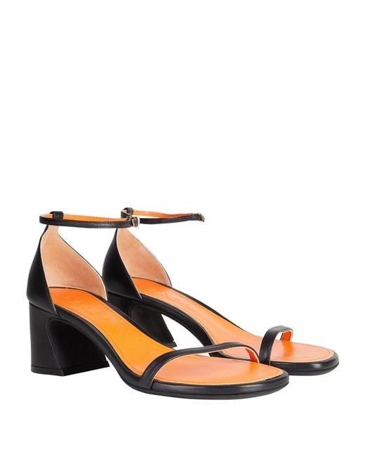 Marni Black Sandals Leather