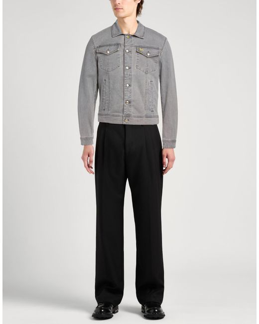 Harmont & Blaine Gray Denim Outerwear for men