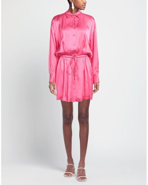 Semicouture Pink Mini Dress
