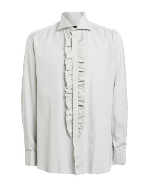 Carlo Pignatelli White Shirt Cotton, Viscose for men