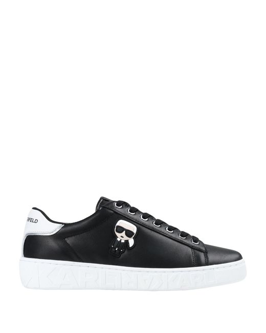 Karl Lagerfeld Sneakers in Black | Lyst