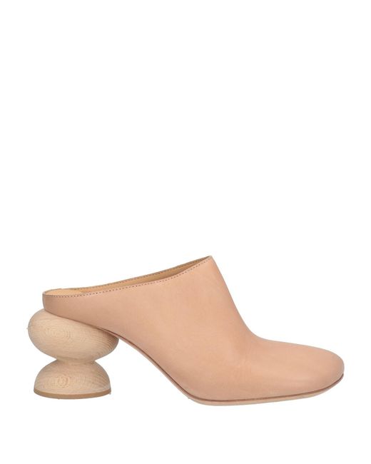Uma Wang Natural Mules & Clogs