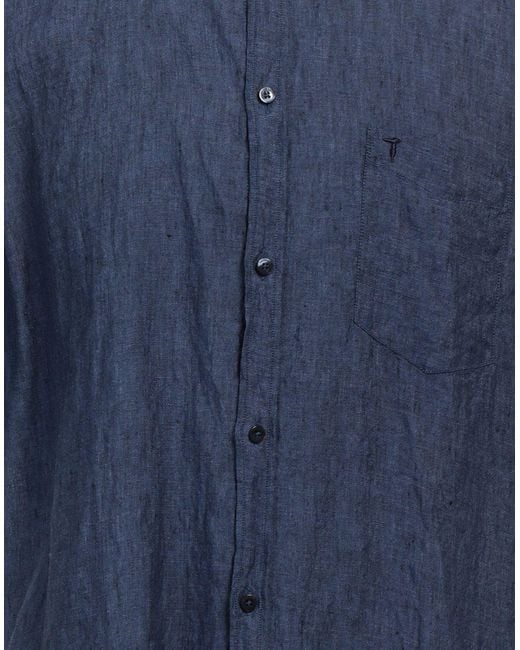 Camisa Trussardi de hombre de color Blue
