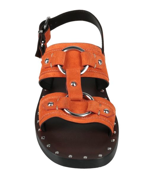 DSquared² Orange Sandals for men
