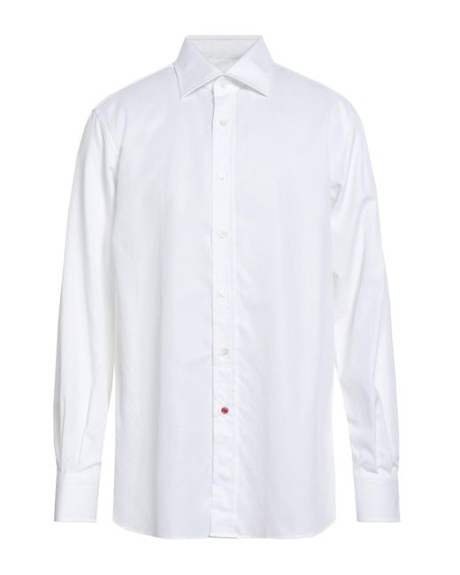 Carrel White Shirt Cotton for men