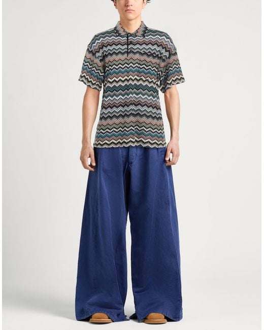 Missoni Poloshirt in Gray für Herren